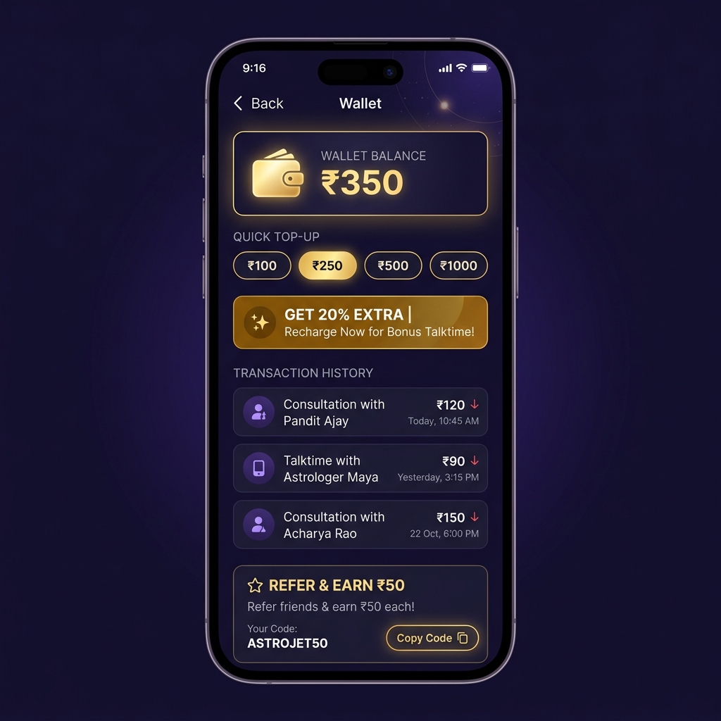 Wallet & Offers Screen