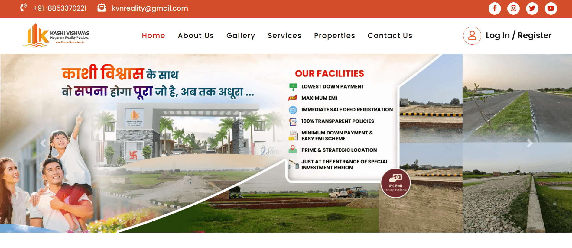 Kashi vishwas nagaram reality - realestate company in varanasi