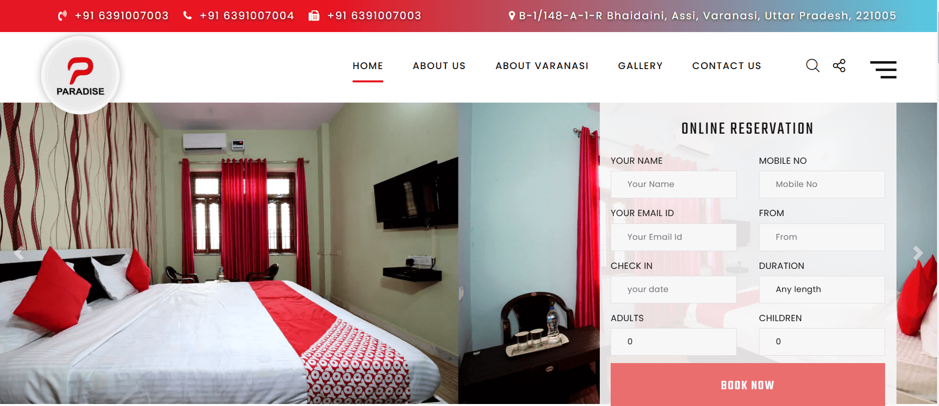 Paradise Residency - Hotel in Varanasi near assi ghat